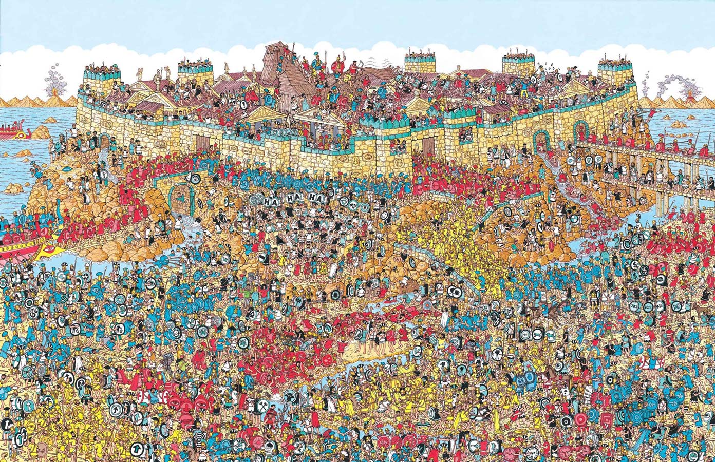 Page from Where is Waldo