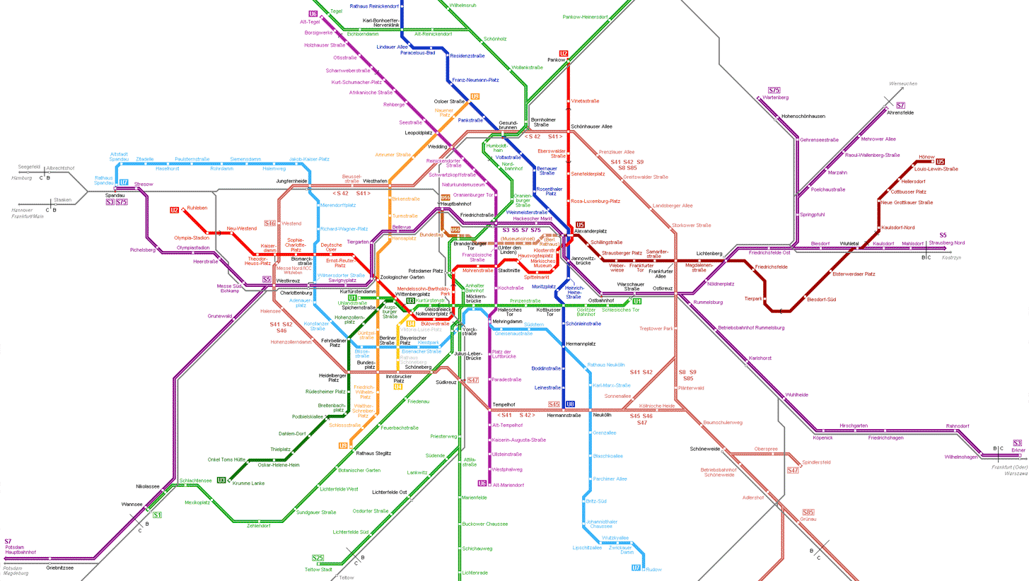 Barcelona, Berlin and Beijing subway maps all look the same